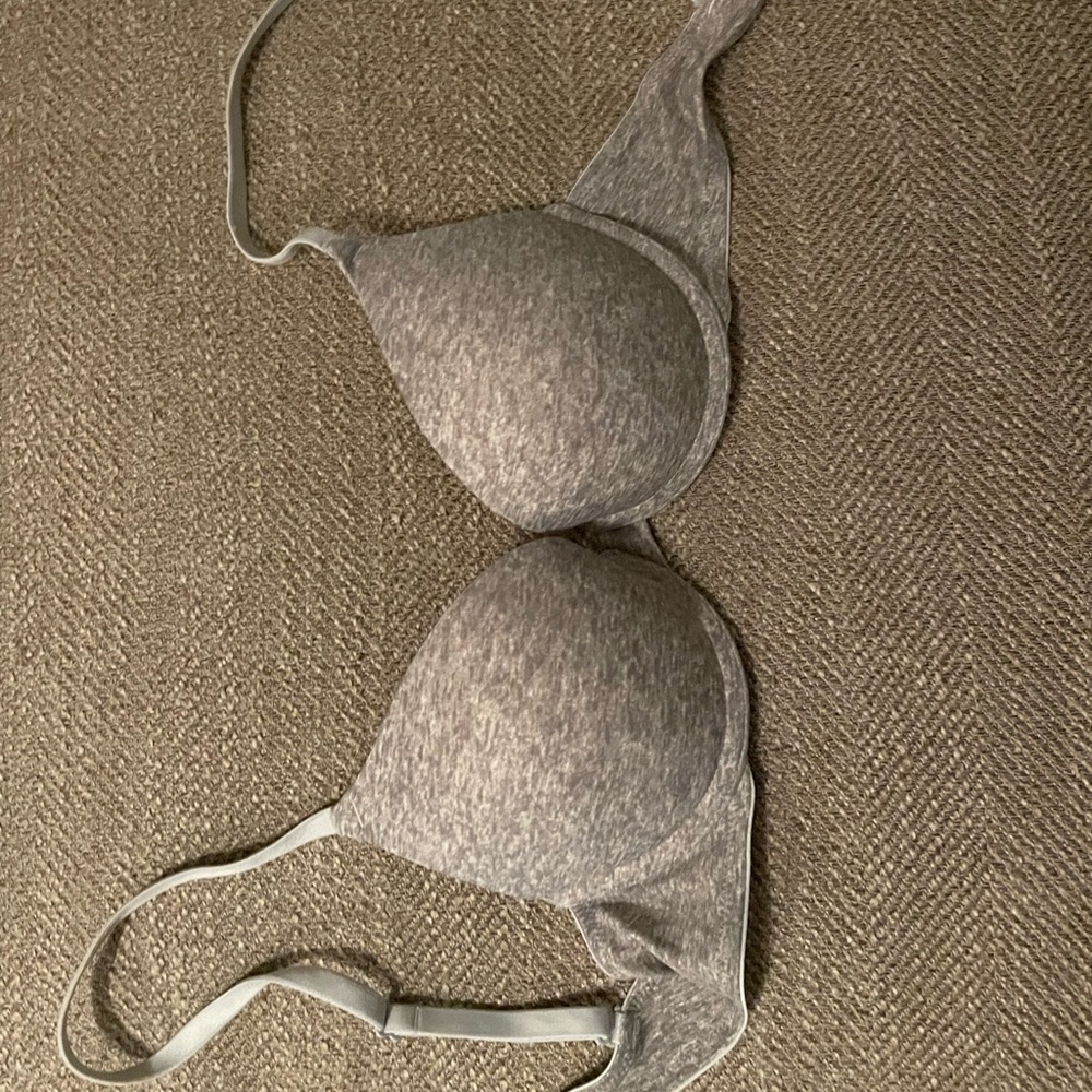 Pink push-up bra